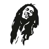 bob marley vector